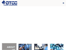 Tablet Screenshot of dtcc.biz